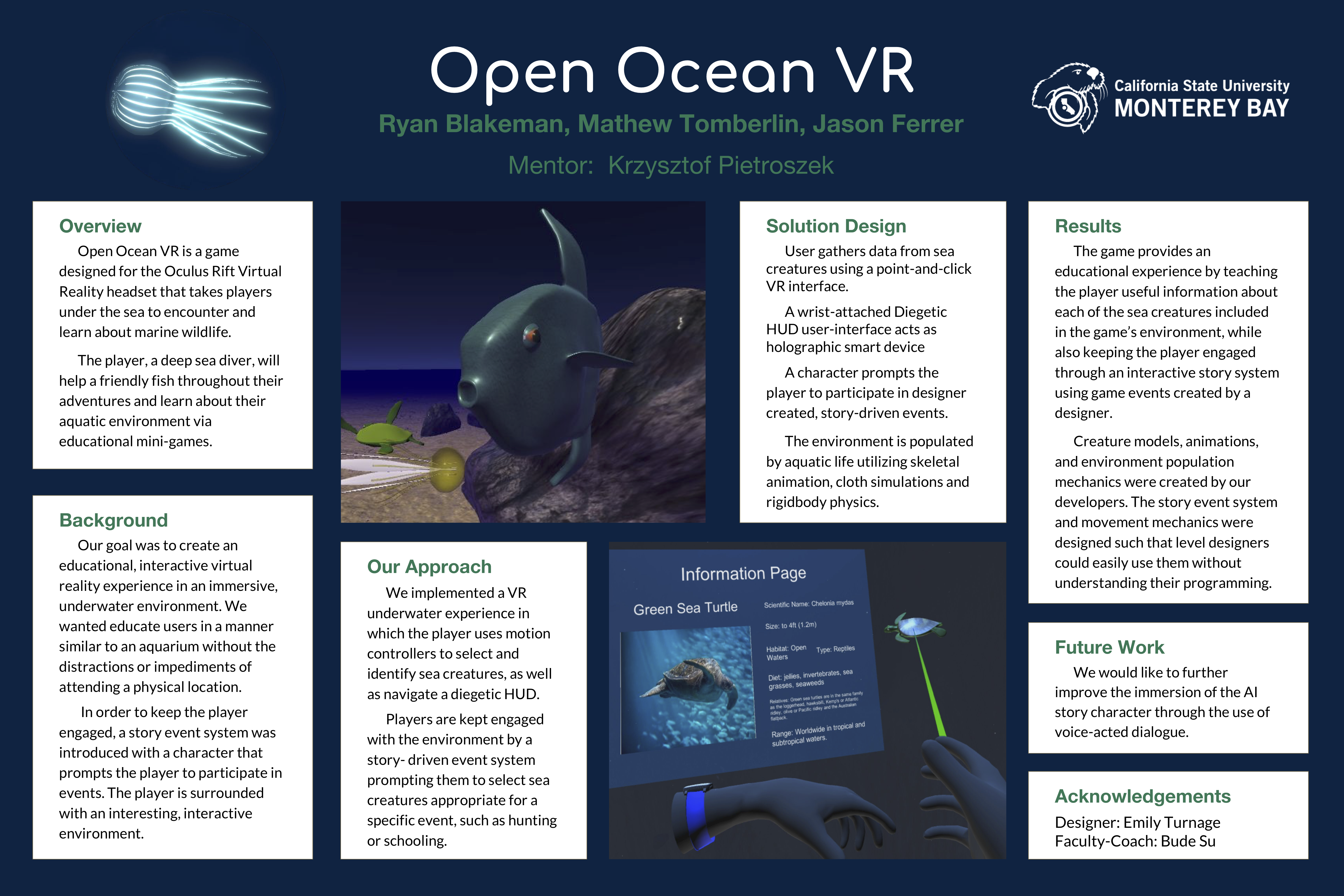 Open Ocean VR Poster